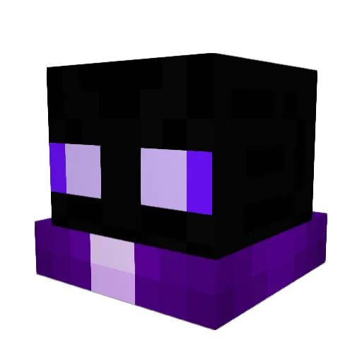Dermist Minecraft avatar head, 3D render