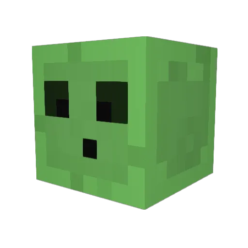 DermoDavis Minecraft avatar head, 3D render