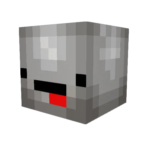 DerpKiller123 Minecraft avatar head, 3D render
