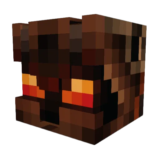 Derparoo17 Minecraft avatar head, 3D render