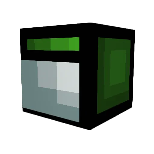Derpimahoers Minecraft avatar head, 3D render