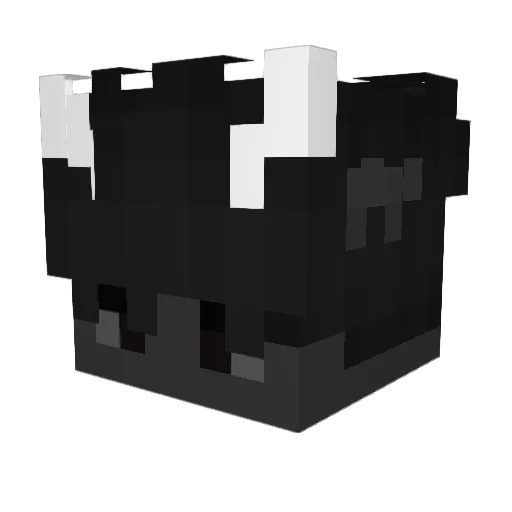 Derpogamer Minecraft avatar head, 3D render