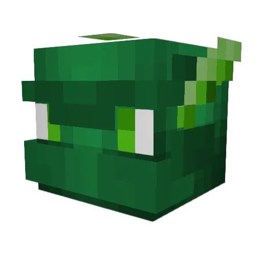 DerpyDirt_ Minecraft avatar head, 3D render
