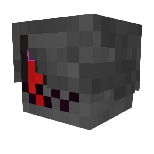 DerpyFlyingBacon Minecraft avatar head, 3D render