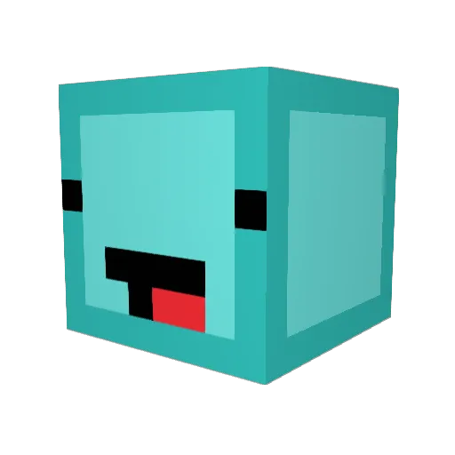 Derpy_Boy_5000 Minecraft avatar head, 3D render