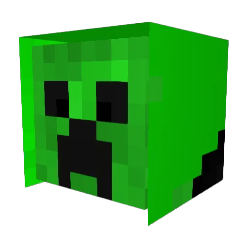 Derpy_Fish16 Minecraft avatar head, 3D render