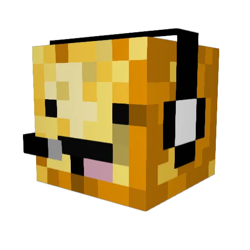 Derpy_Potatoe_21 Minecraft avatar head, 3D render