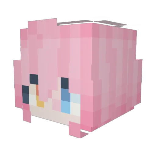Derrick223 Minecraft avatar head, 3D render