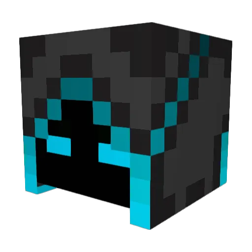 DeryAirlines Minecraft avatar head, 3D render