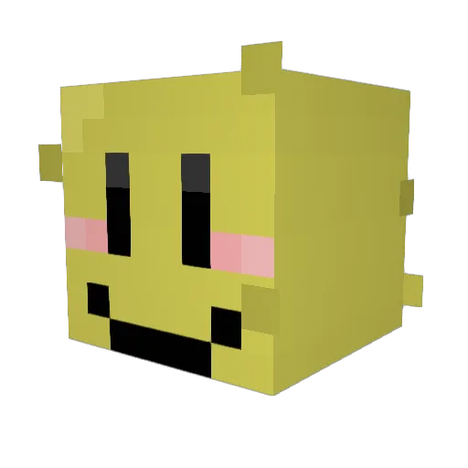 Descubra Minecraft avatar head, 3D render