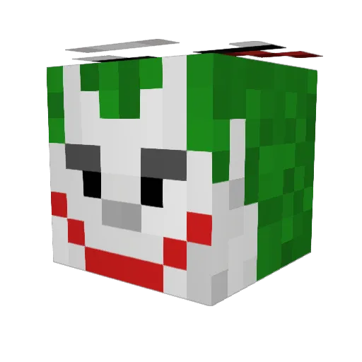 DesertBoy200 Minecraft avatar head, 3D render