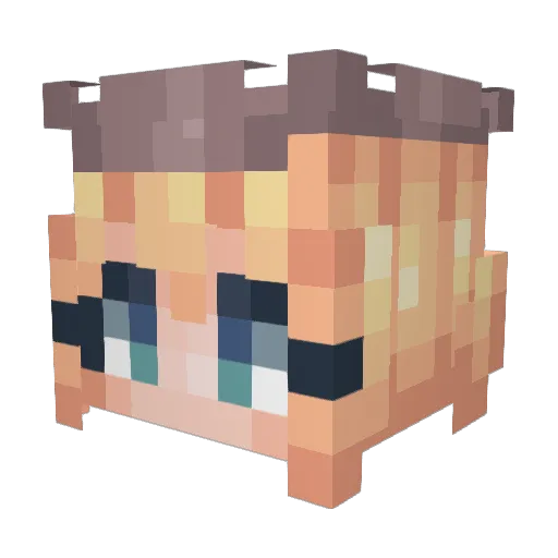 Desert_Eagle225 Minecraft avatar head, 3D render
