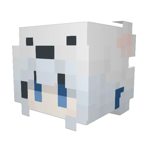 Desert_Eagle64 Minecraft avatar head, 3D render