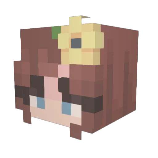 DesignMind93 Minecraft avatar head, 3D render