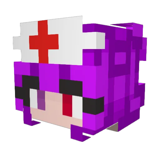 DesiredMoon Minecraft avatar head, 3D render