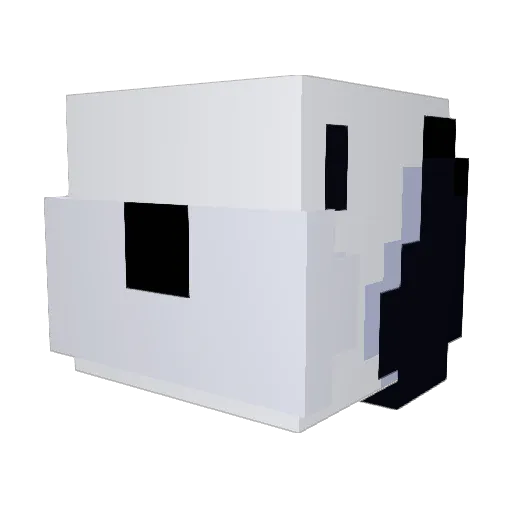 DeskFanGuy Minecraft avatar head, 3D render