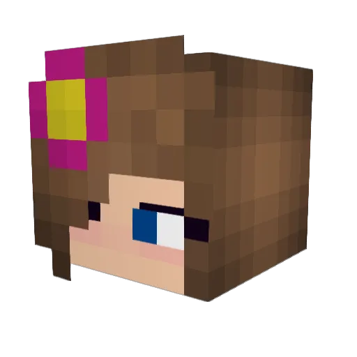 DesktopManiac Minecraft avatar head, 3D render