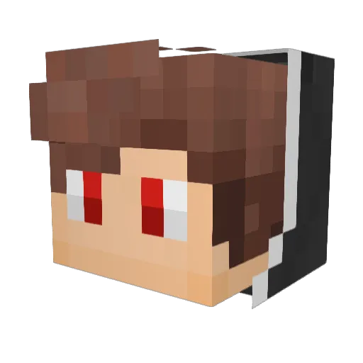 Desmeon_LT Minecraft avatar head, 3D render