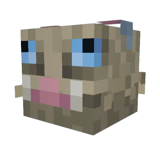 Desmond_1410 Minecraft avatar head, 3D render
