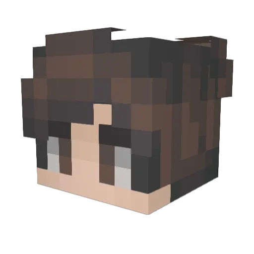 Desolate_Mo Minecraft avatar head, 3D render