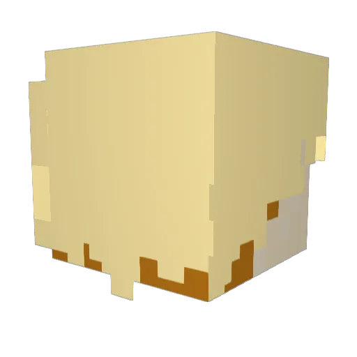 Desolum Minecraft avatar head, 3D render