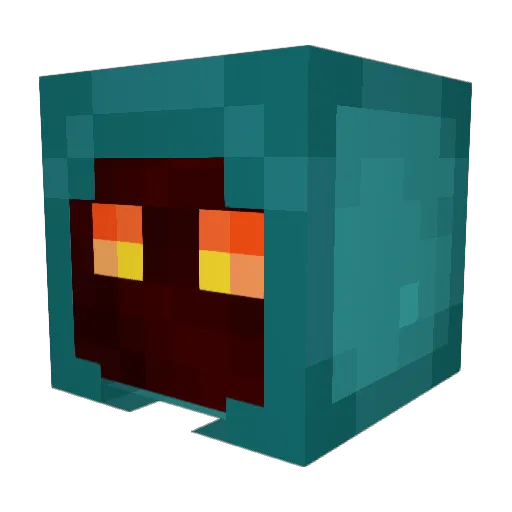 Desparo16 Minecraft avatar head, 3D render
