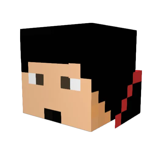 Desperado_1965 Minecraft avatar head, 3D render