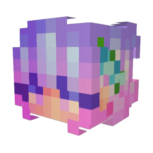 Desperadozx Minecraft avatar head, 3D render