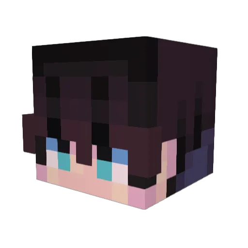 DespiaMC Minecraft avatar head, 3D render