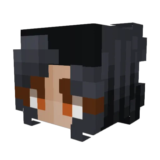 DespinaSt Minecraft avatar head, 3D render