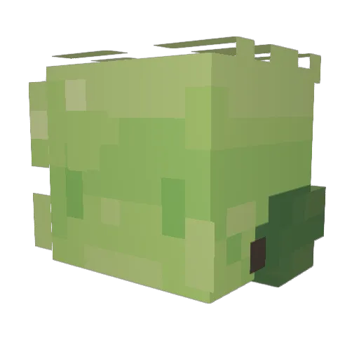 Despond_ent Minecraft avatar head, 3D render