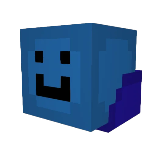Desrupter90 Minecraft avatar head, 3D render