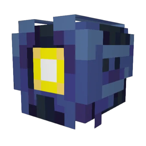 Dess1225 Minecraft avatar head, 3D render