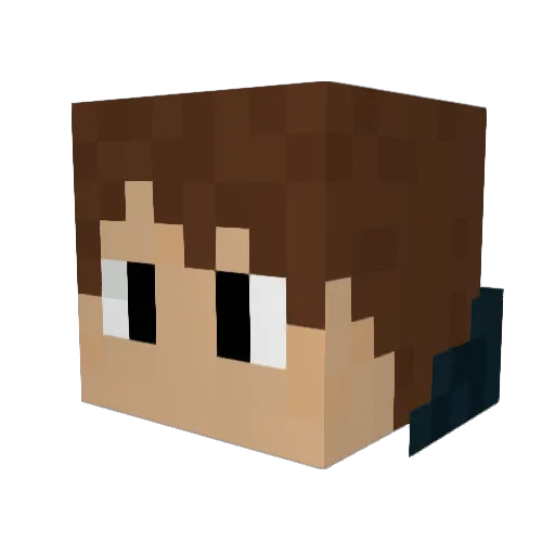 Desse1999 Minecraft avatar head, 3D render