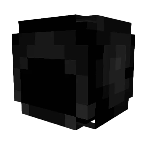 Destic Minecraft avatar head, 3D render