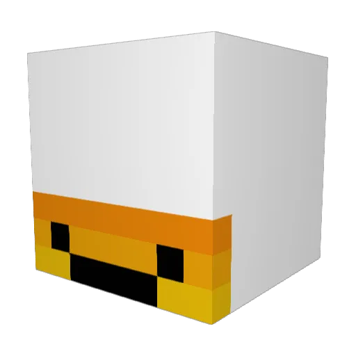Destiny6410 Minecraft avatar head, 3D render