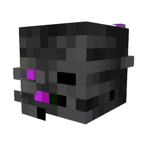 DestinyBreeD Minecraft avatar head, 3D render