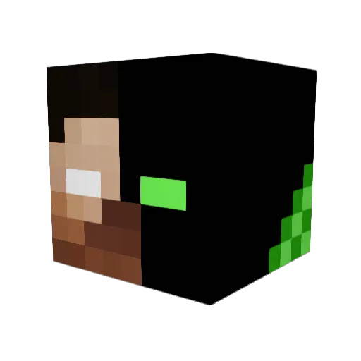 DestinyMoon29 Minecraft avatar head, 3D render