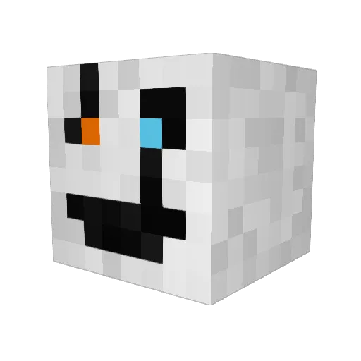 Destinypro22 Minecraft avatar head, 3D render