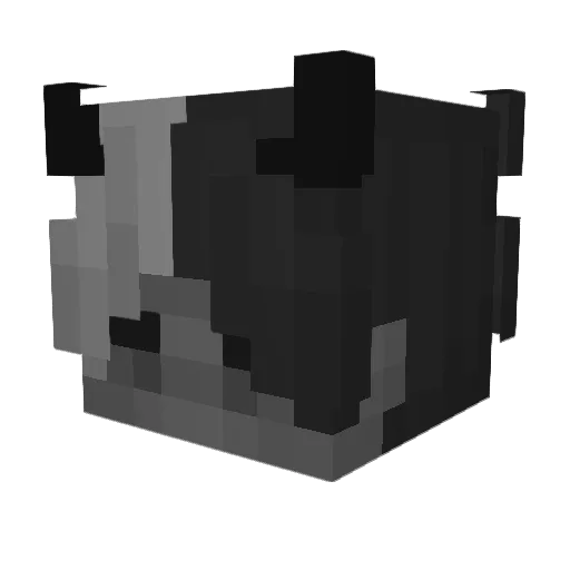 DestreX_ Minecraft avatar head, 3D render