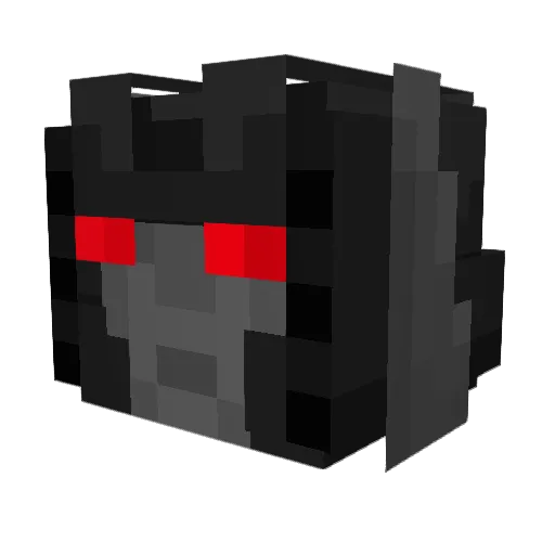 DestronFGC Minecraft avatar head, 3D render