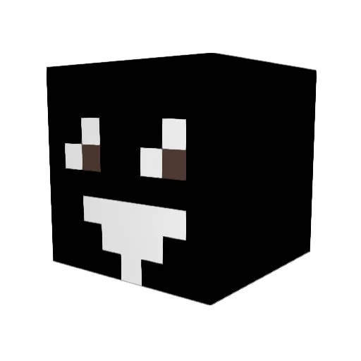 Destroyeman Minecraft avatar head, 3D render