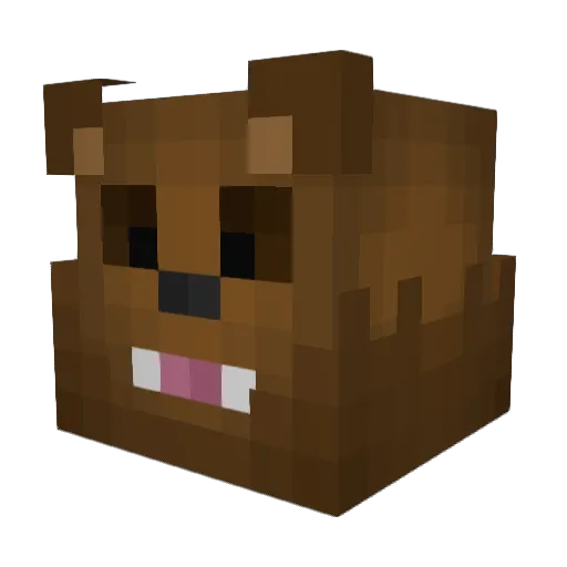 Destroyer1884 Minecraft avatar head, 3D render