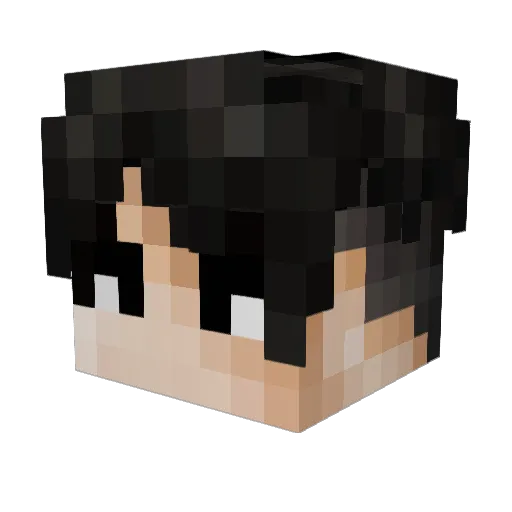Destroyer281002 Minecraft avatar head, 3D render