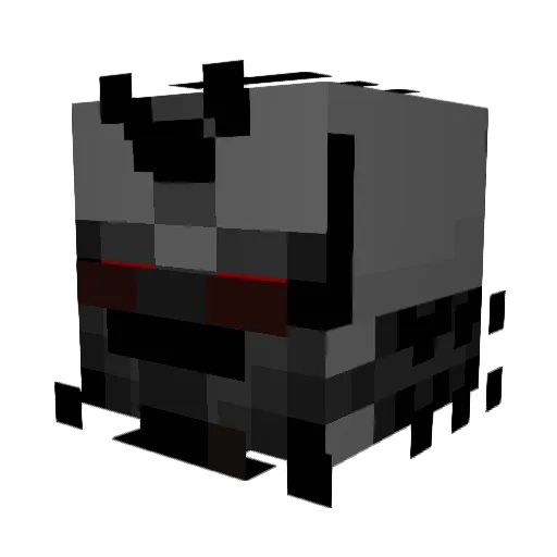 DestroyerOk01 Minecraft avatar head, 3D render