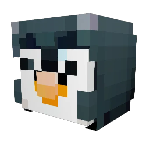 DestroyerX5X233 Minecraft avatar head, 3D render