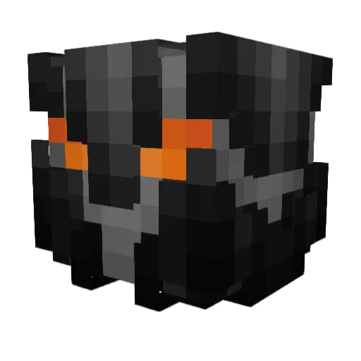 Destruction6882 Minecraft avatar head, 3D render
