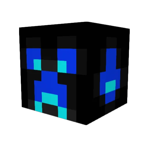 Destructor225 Minecraft avatar head, 3D render