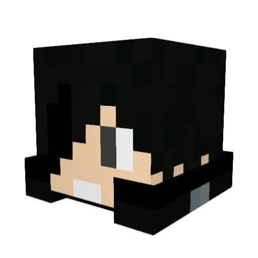 Desturo321 Minecraft avatar head, 3D render