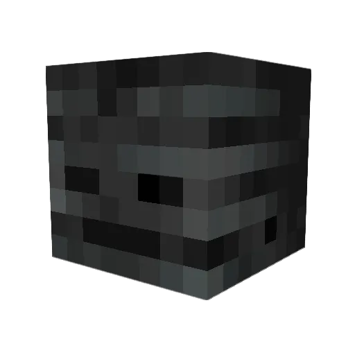 Desvoyes Minecraft avatar head, 3D render
